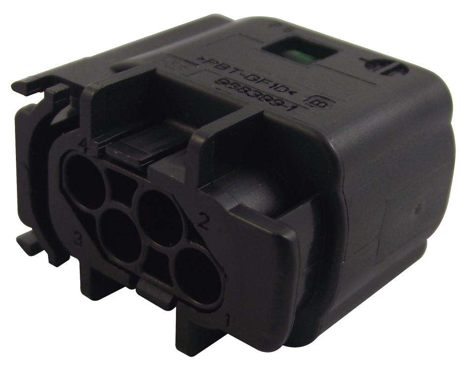 TE Connectivity (1-967640-1) Connector Housing, MQS, Socket, 4 Ways, 3.1 mm