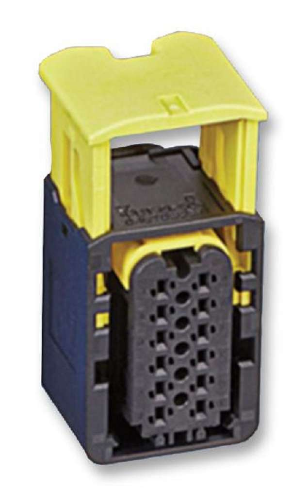 TE Connectivity (2-1703639-1) Connector Housing, Receptacle, 12 Ways, 4 mm