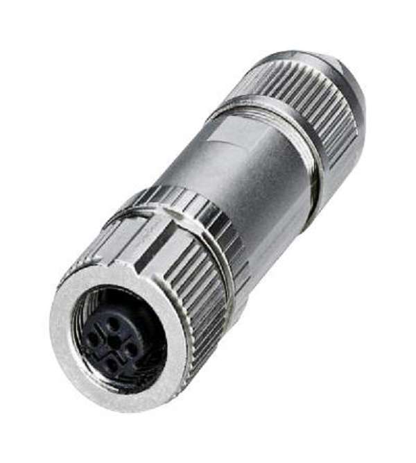 Phoenix Contact (1424683) Sensor Connector, M12, Female, 4 Positions
