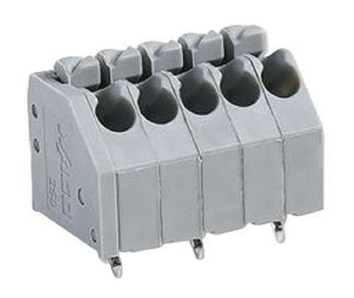 Wago (250-205.) Wire-To-Board Terminal Block, 3.5 mm, 5 Ways,