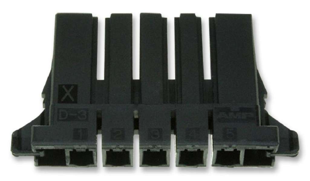 TE Connectivity (1-178128-5) Connector Housing, Receptacle, 5 Ways
