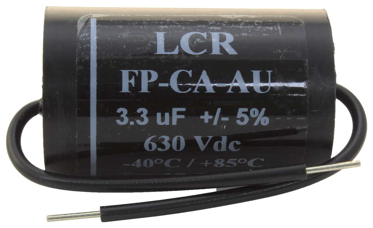 LCR Components (FP-CA-3.3-AU) Power Film Capacitor, 3.3 µF, ± 5%