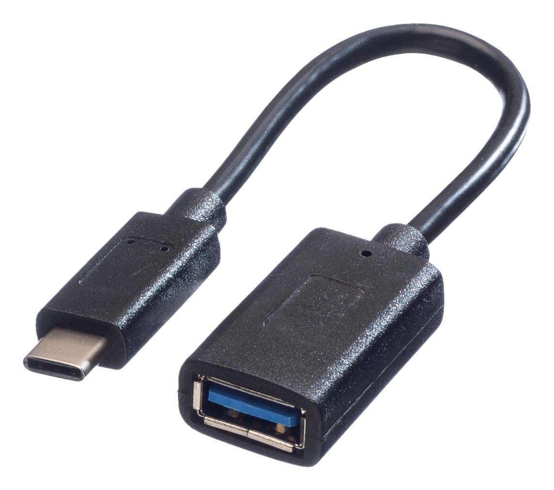 Multicomp Pro (MP010450) Smart Cable, USB C Plug-USB A RCPT, 0.15m