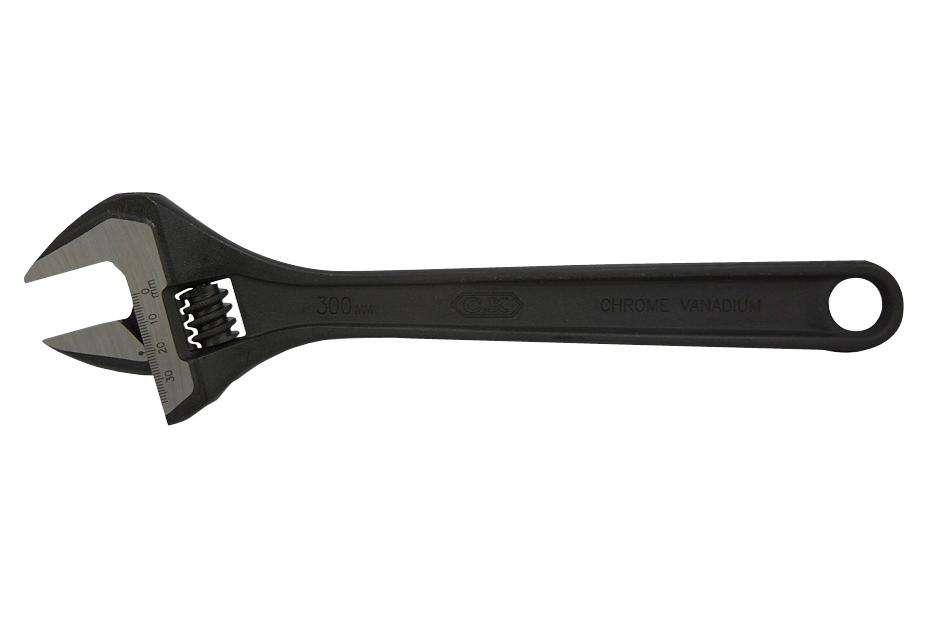 CK Tools (T4366 300) Wrench, Adjustable, 38 mm Max Jaw Opening, 300 mm