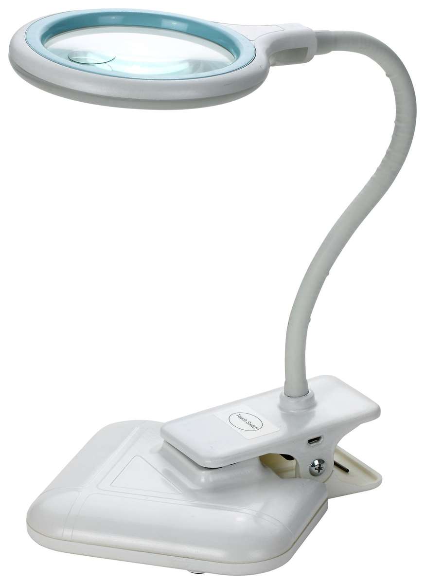 Duratool (DT000094) Magnifier, LED, 3/12 Dioptre Magnification, Micro USB 20X