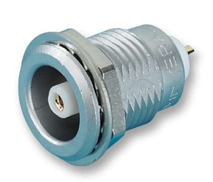 Lemo (ERA.1S.250.CTL) Circular Connector, Panel Mount Receptacle 1 Contacts