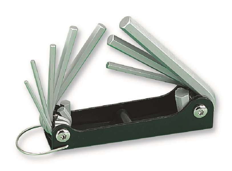 Duratool (08OMFHK3AS1E) Hex Key Set, Long, 2mm to 10mm, 8 Pieces