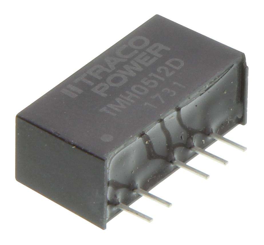 Traco Power (TMH 0512D) Isolated Through Hole DC/DC Converter, 12V, 80mA