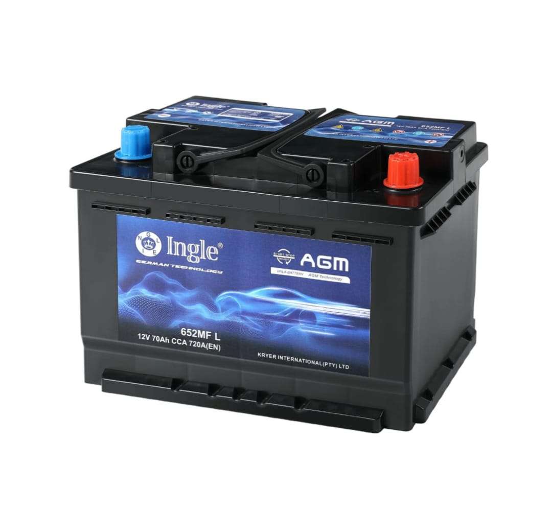 INGLE 652MFL 12v 70AH AGM Car Battery