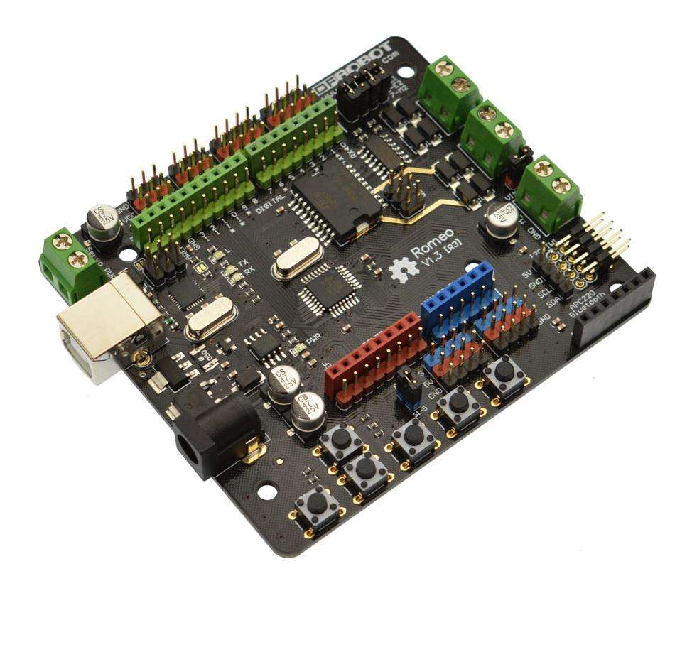 DF Robot (DFR0004) Evaluation Board, ATmega328, 8 bit megaAVR MCU