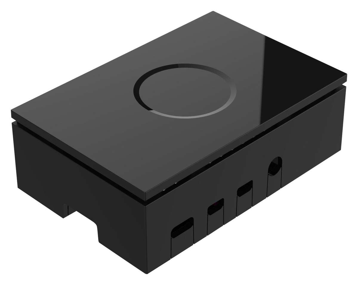 Multicomp Pro (ASM-1900136-21) Enclosure, 62.83mm x 93.83mm x 32.8mm, Black