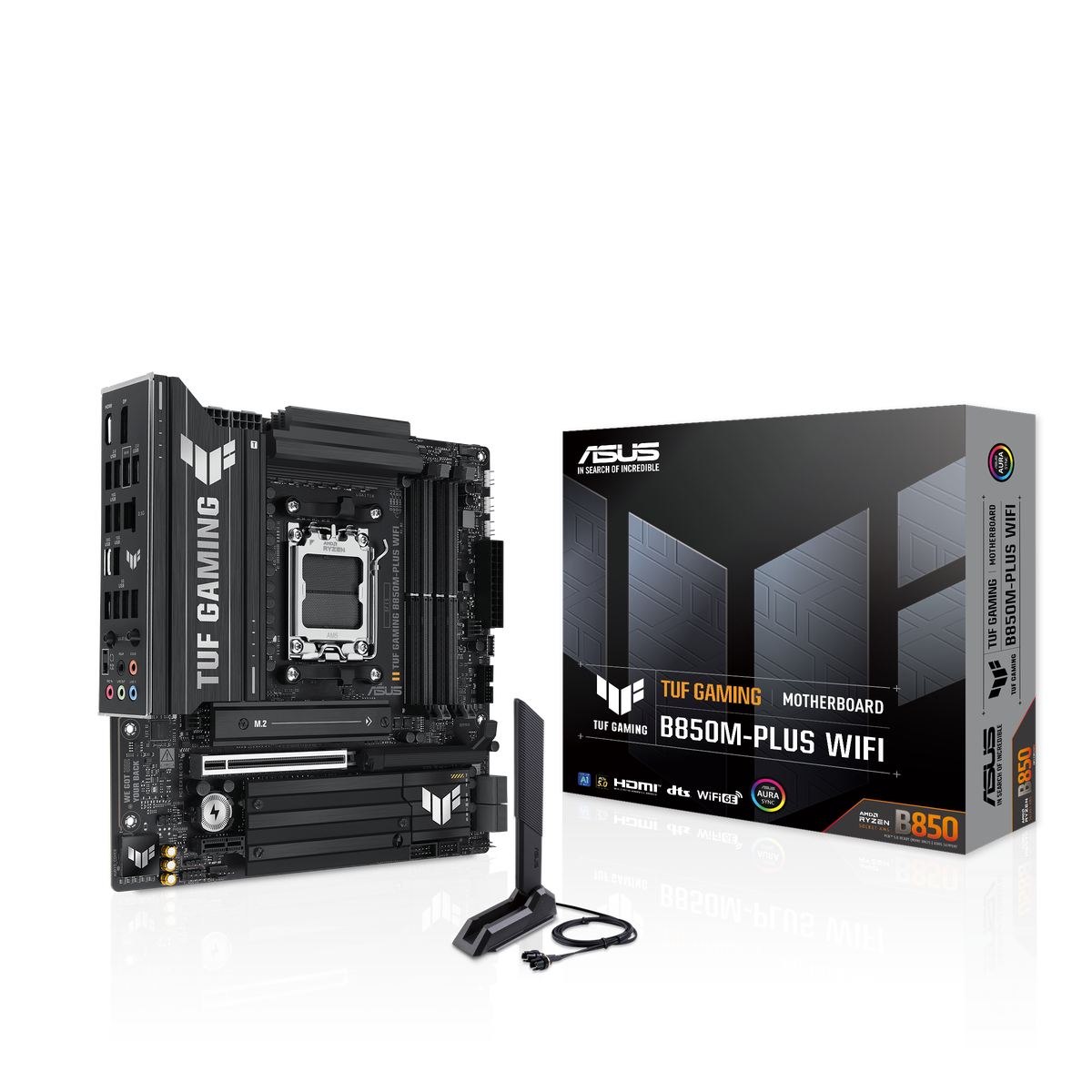 Asus TUF Gaming B850M-PLUS WIFI AM5 Micro ATX Gaming Motherboard