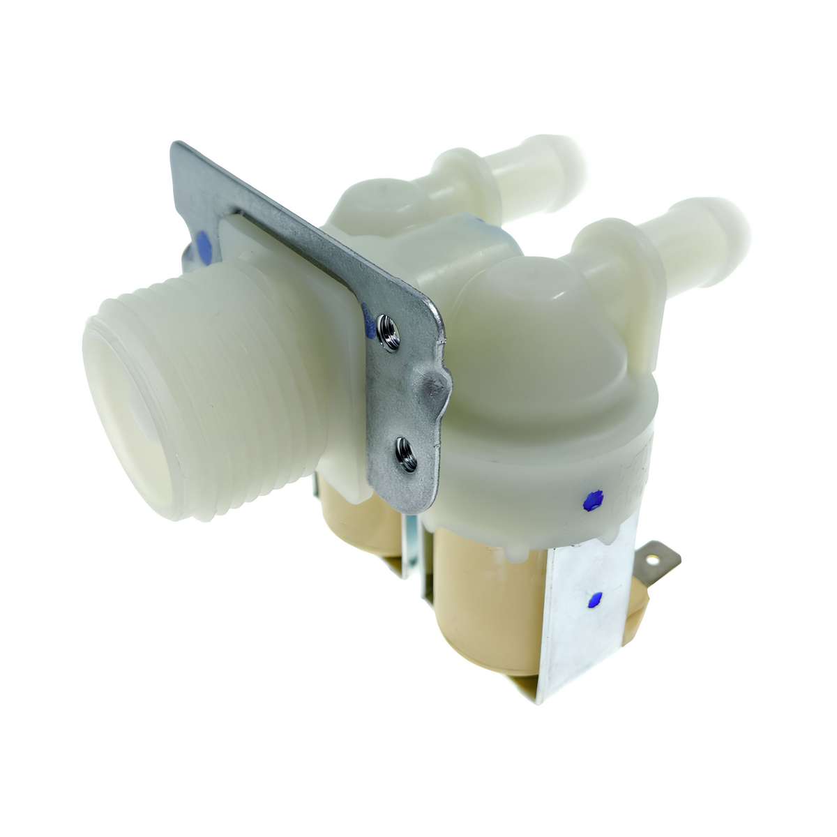 LG Washing Machine Straight Double Solenoid Valve (220v 10.5mm Outlet)