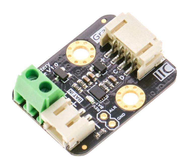 DFRobot (DFR0563) Battery Fuel Gauge, Gravity, I2C, 3.7V, Lithium