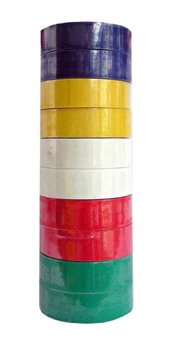 Multicomp Pro (MP002163) Electrical Insulation Tape, 19mm x 20m (Pkt of 10)