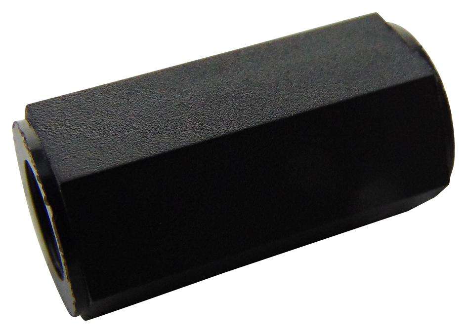 Ettinger (5.30.620) Standoff, Black Plated, Nylon 6.6 (Polyamide 6.6)