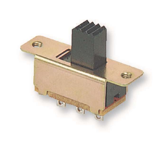 Knitter-Switch (MFS131D) Slide Switch, SPDT, On-On, Panel Mount