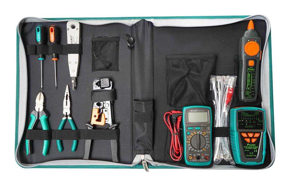 Pro's Kit (PK-2629) Tool Kit, Telecom, Network, 8 Piece