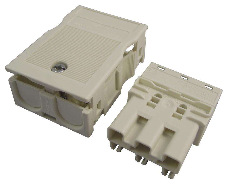 Wago (770-133) Rectangular Connector, 3 Contacts, Plug, Clamp, 1 Row