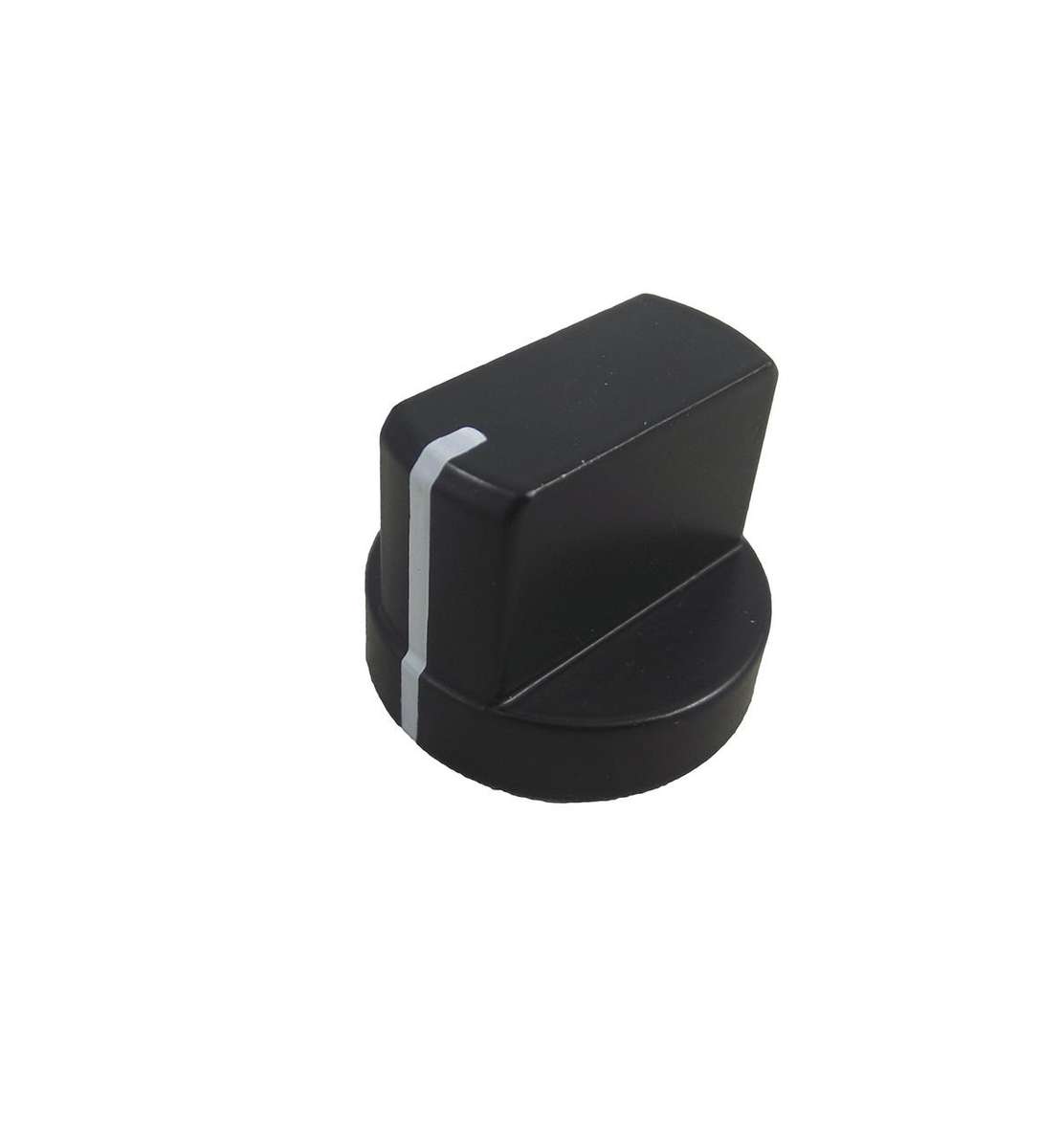 Mentor (5583.6631) Knob, Round Shaft, 6 mm, Aluminium, Pointer, 24.5 mm