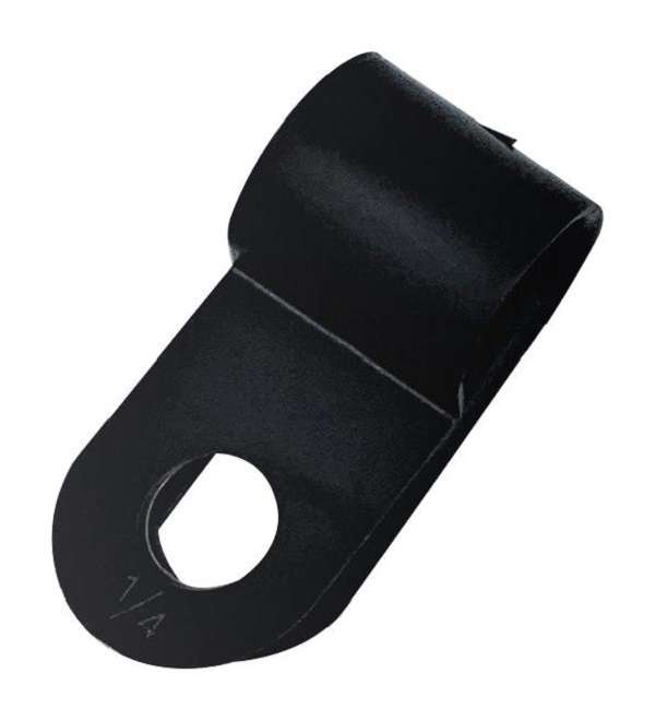 Pro Elec (3290370) Fastener, P Clip, Screw Mount Cable Clamp, 7.9 mm,