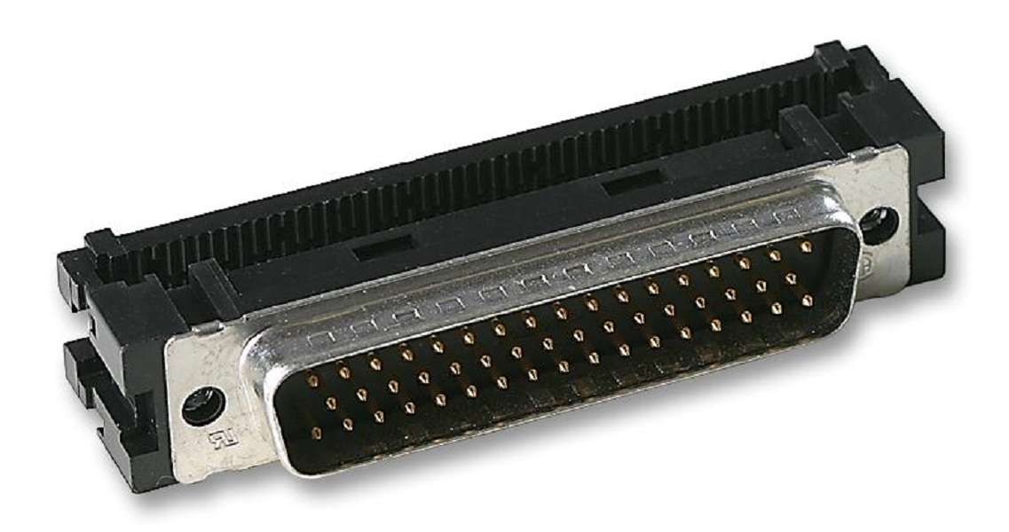 TE Connectivity (1658607-1) D Sub Connector, DB50, 50 Contacts, Plug