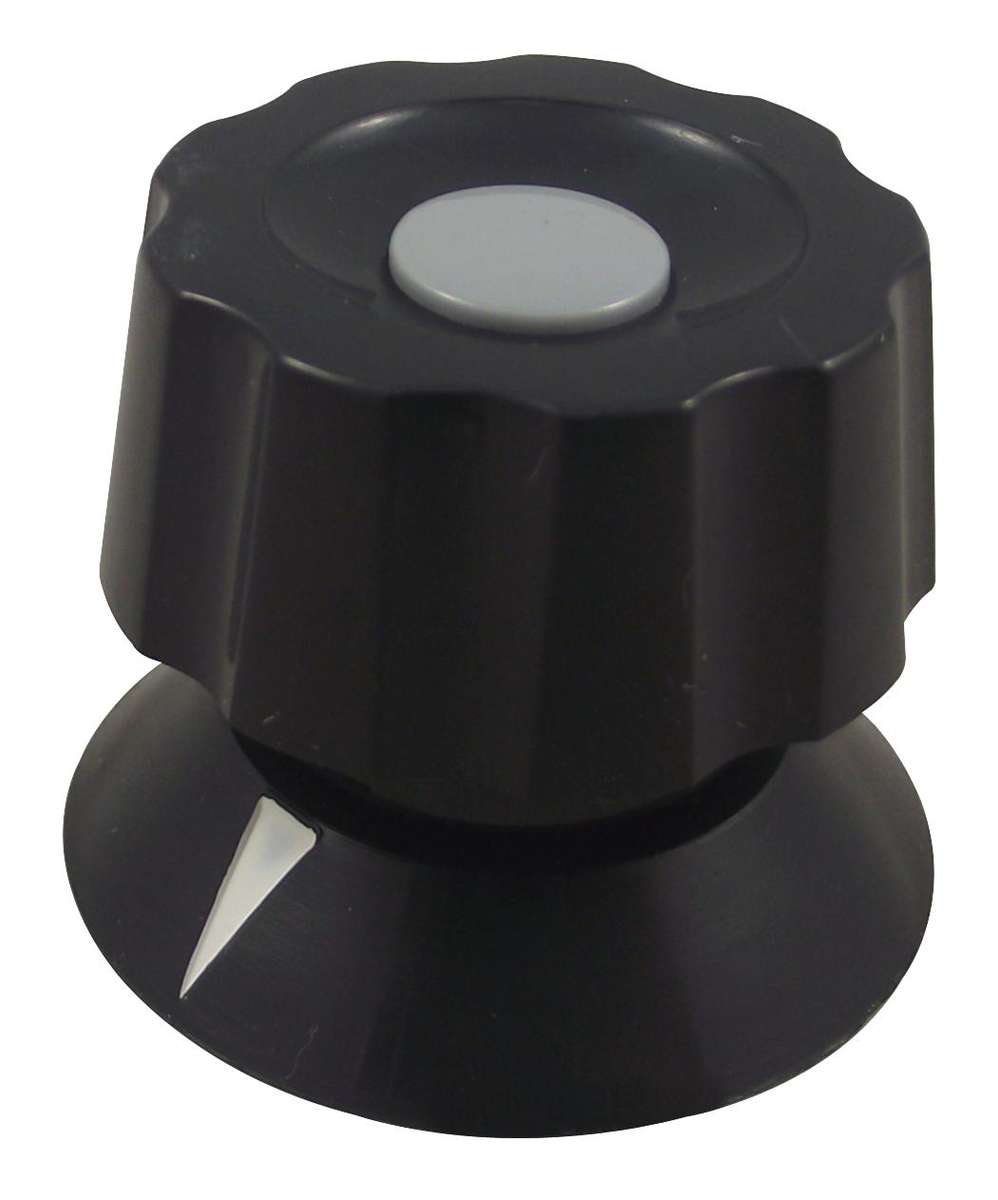 Mentor (476.61) Knob, Round Shaft, 6 mm, Plastic
