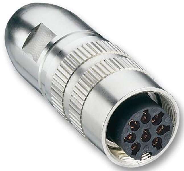 Lumberg (0322 07-1) Circular Connector, 7 Contacts, Solder Socket
