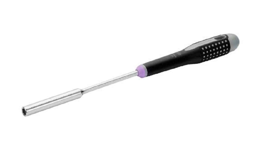 Ergo Bahco (BE-7807) Nut Driver, Hexagonal, 3 Component Handle, 7mm x 125mm