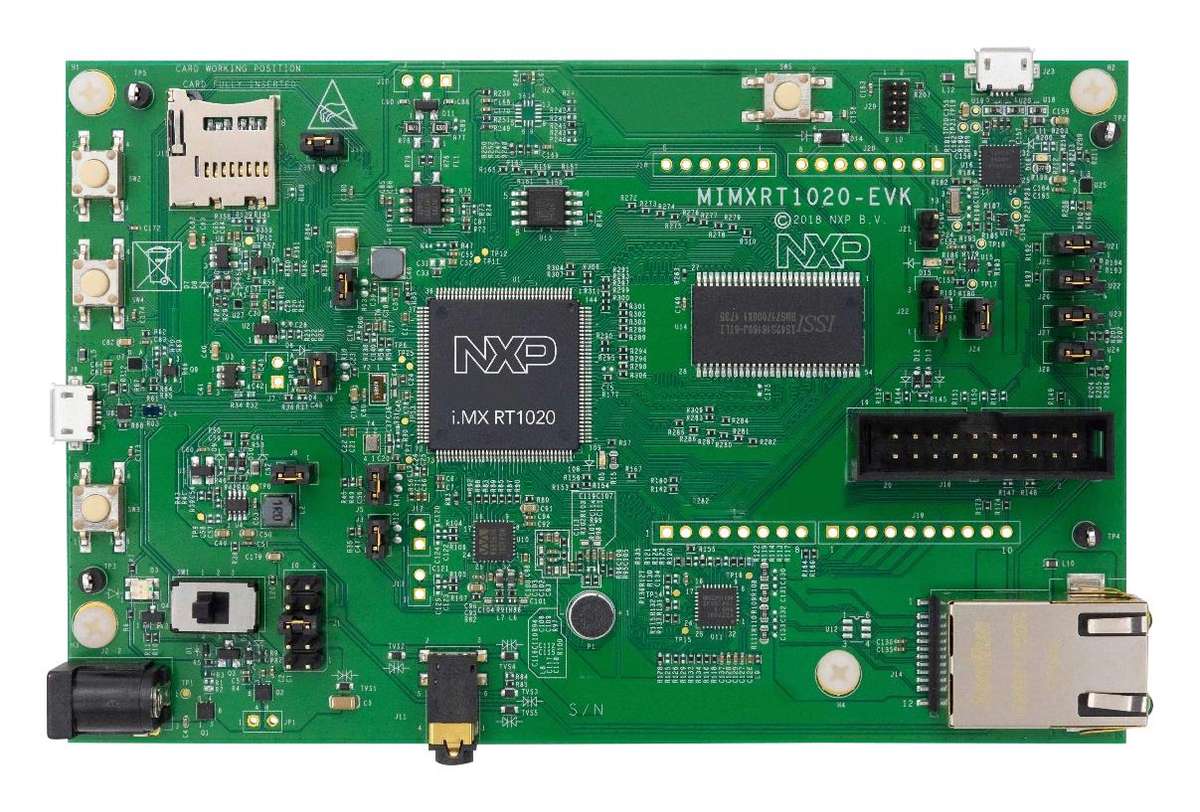 NXP (MIMXRT1020-EVK) Evaluation Kit, I.MX RT1020 Crossover Processor