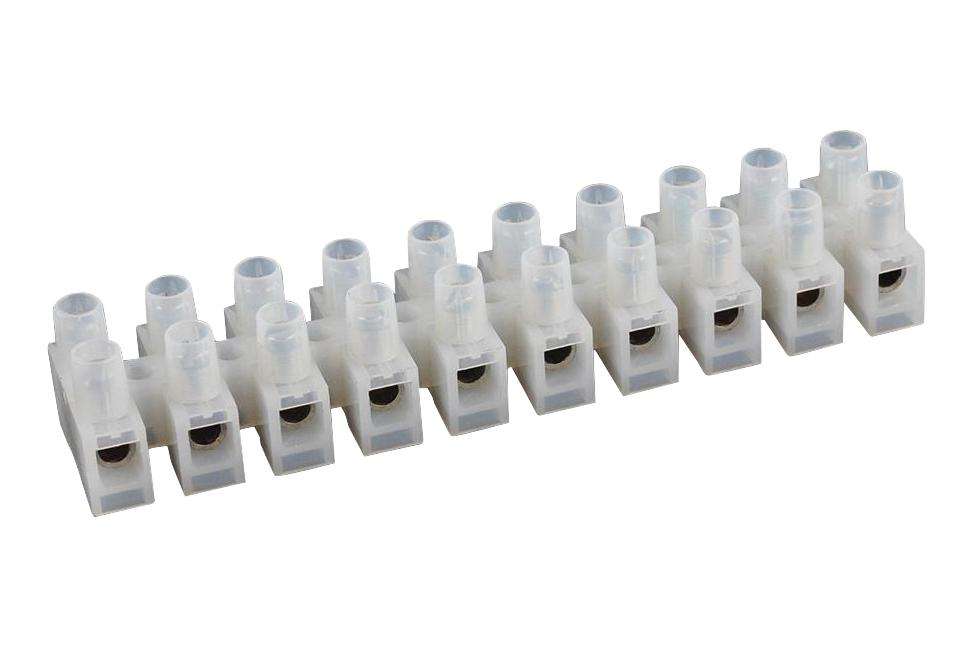 Multicomp Pro (MC001822) Panel Mount Barrier Terminal Block, 2 Row, 10 Ways