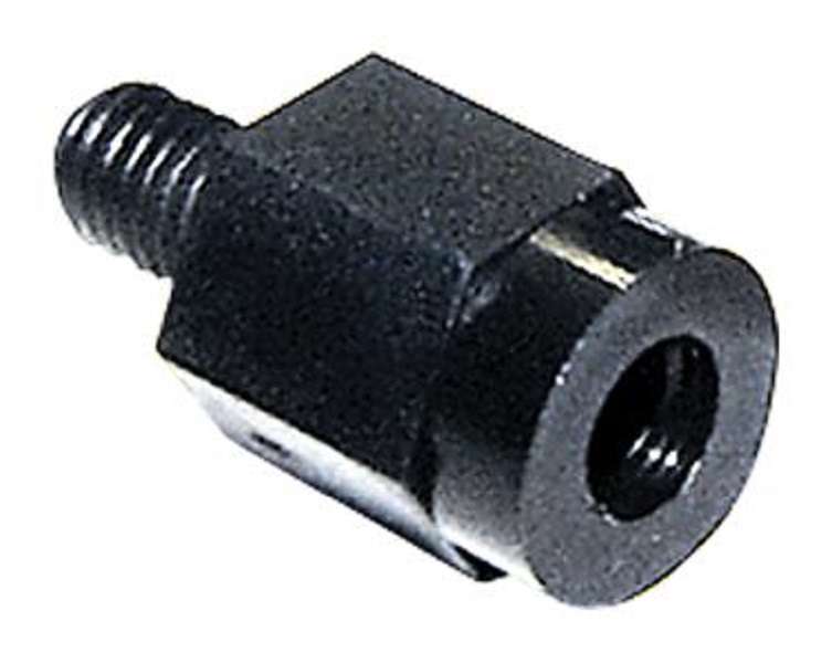 Ettinger (05.43.415) Standoff, Black Plated, Nylon 6.6 (Polyamide 6.6)