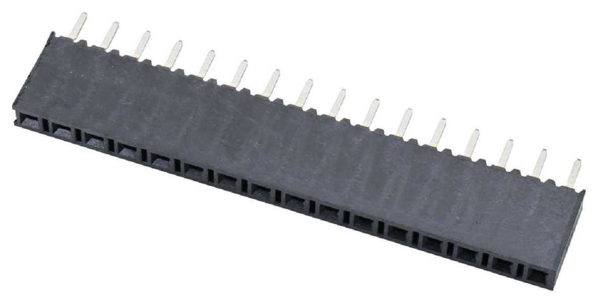 Samtec (BCS-116-L-S-TE) PCB Receptacle, Board-to-Board, 2.54 mm, 1 Rows