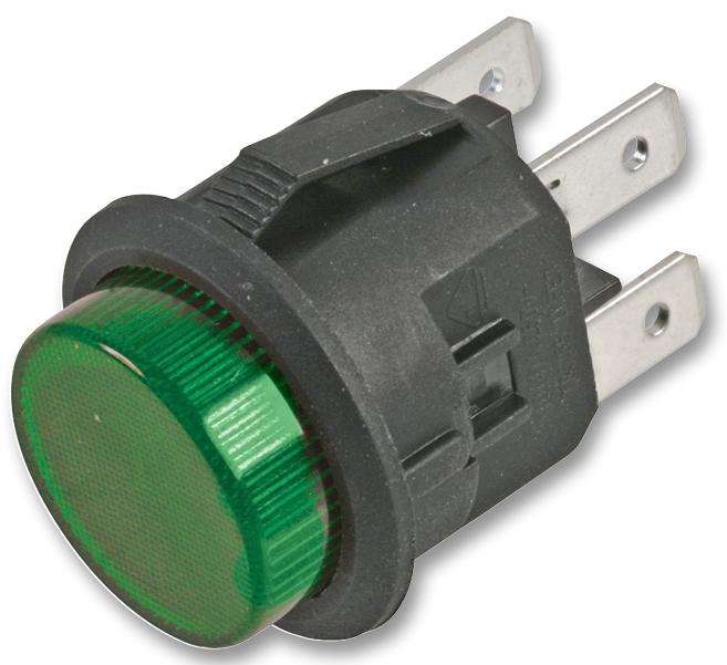 Multicomp Pro (MCLC210-7-K-M-ET-2B) Pushbutton Switch, Latching, 20.5 mm