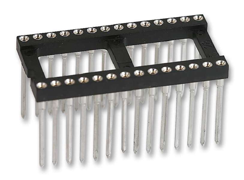 Harwin (D0820-42) IC & Component Socket, 20 Contacts, DIP Socket, 2.54 mm