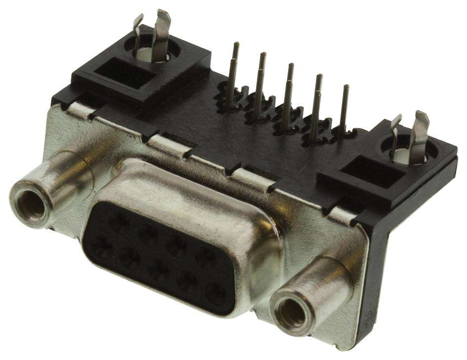 Amphenol (D09S13A4GX00LF) D Sub Connector, DB9, Standard, Receptacle
