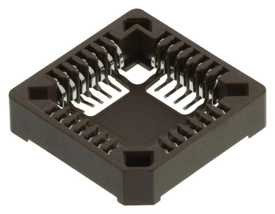Multicomp (MC-28PLCC-SMT) IC & Component Socket, 28 Contacts, PLCC Socket