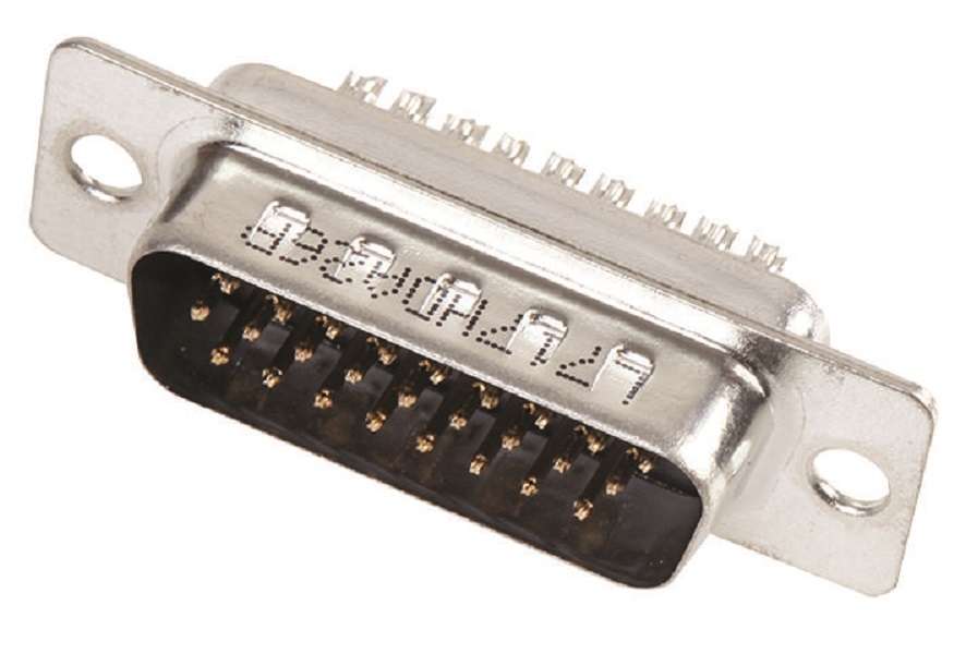 Amphenol (L717HDA26P) D Sub Connector, High Density, Plug, HD, 26 Contacts