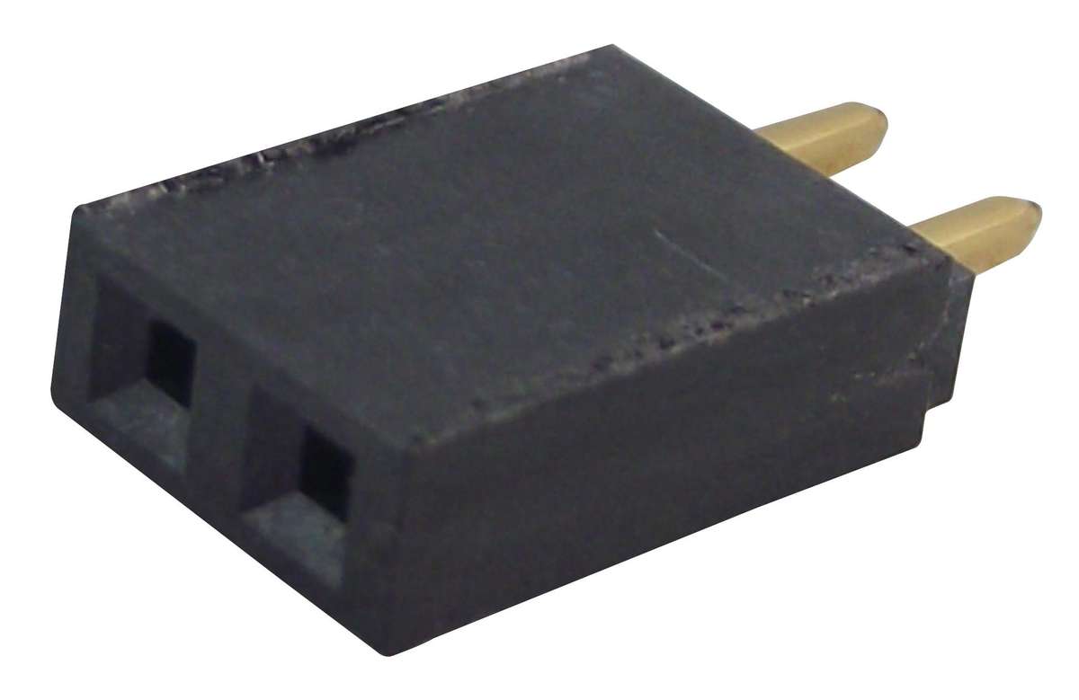 Samtec (SSQ-110-01-G-S) PCB Receptacle, Board-to-Board, 2.54 mm, 1 Rows
