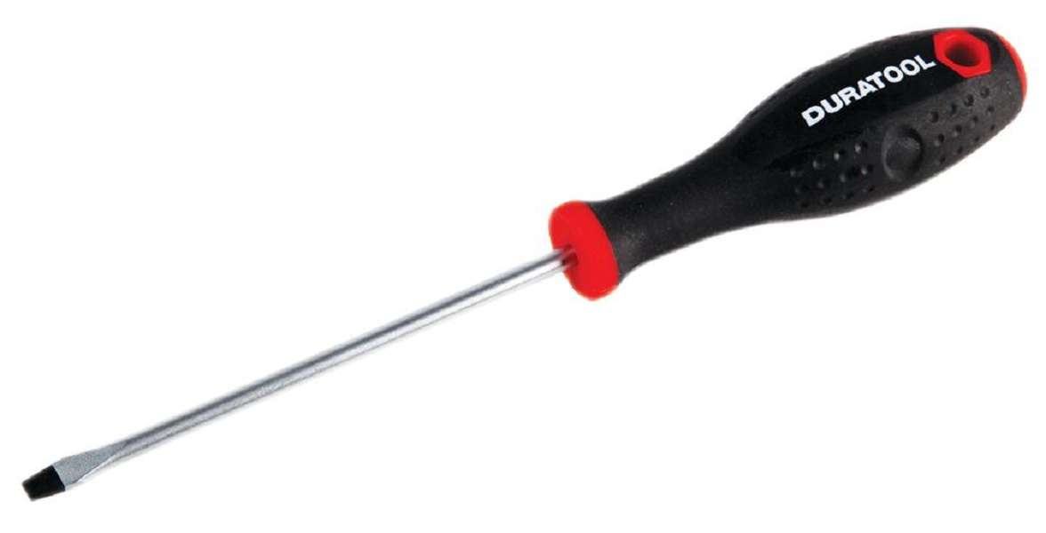 Duratool (D03429) Screwdriver, Slotted, 4 mm x 100 mm