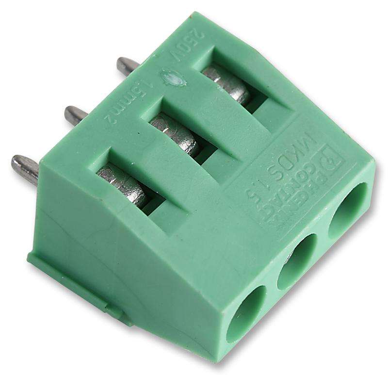 Phoenix Contact (MKDS 1,5/3) Wire-To-Board Terminal Block, 5 mm, 3 Ways