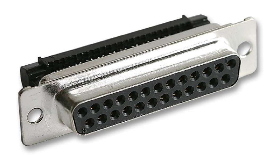 Multicomp Pro (MH10577) D Sub Connector, Receptacle, MH105, 25 Contacts