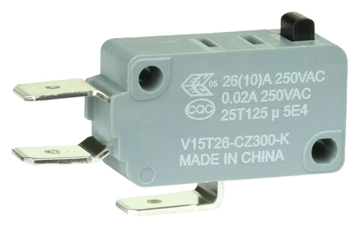 Honeywell (V15T26-CZ300-K) Microswitch, Standard, 26 A