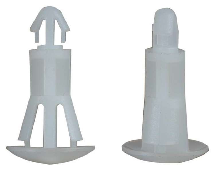 Duratool D01459 PCB Spacer Support, Lock-In Support, Nylon 6.6