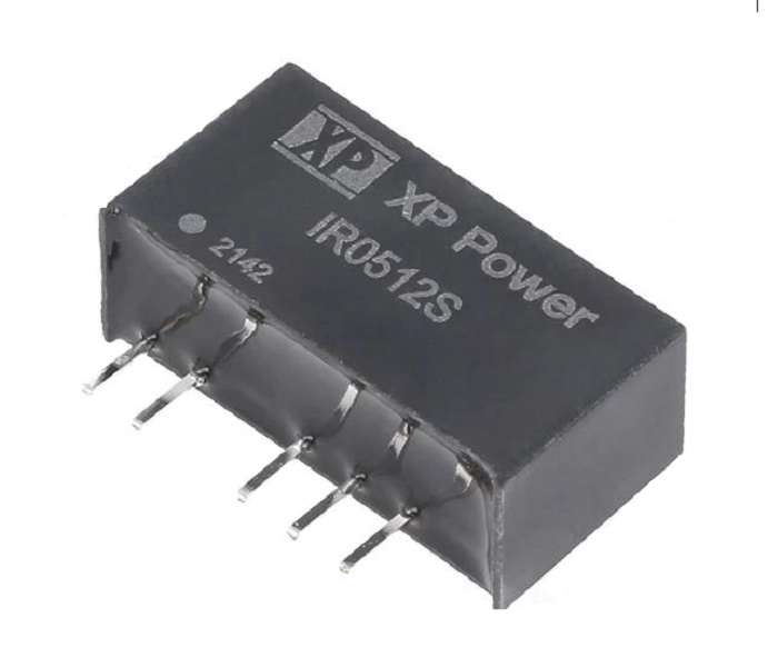 XP Power (IR0512S) Isolated Through Hole DC/DC Converter, Semi Regulated