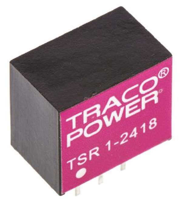 Traco Power (TSR 1-2418) DC/DC Converter, 1.8 W, 1.8 V, 1 A