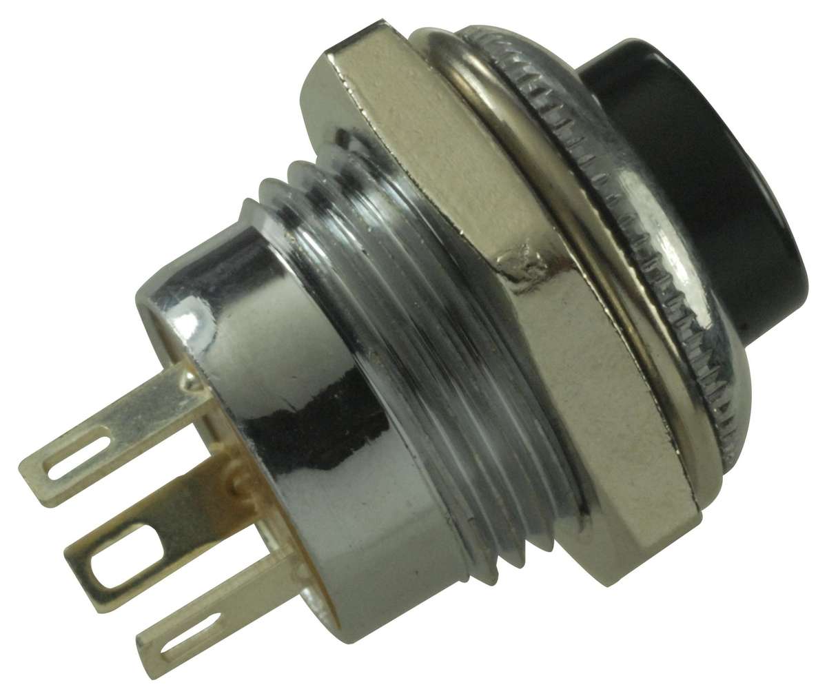 Multicomp Pro (R13-502MC-05-B) Pushbutton Switch, 12.7 mm, SPDT, On-(On)