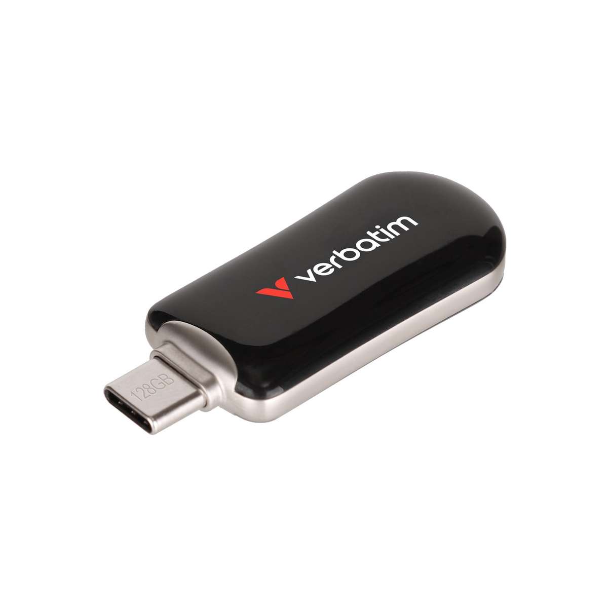 Verbatim Plectra 128GB USB-C Black Flash Drive 30225