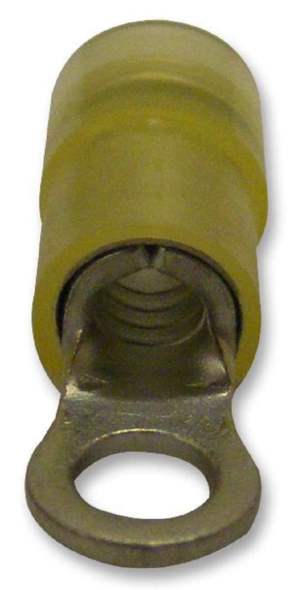 Multicomp Pro (RNYDS5-4) Ring Tongue Terminal, M4, #8, 10 AWG, 6 mm²