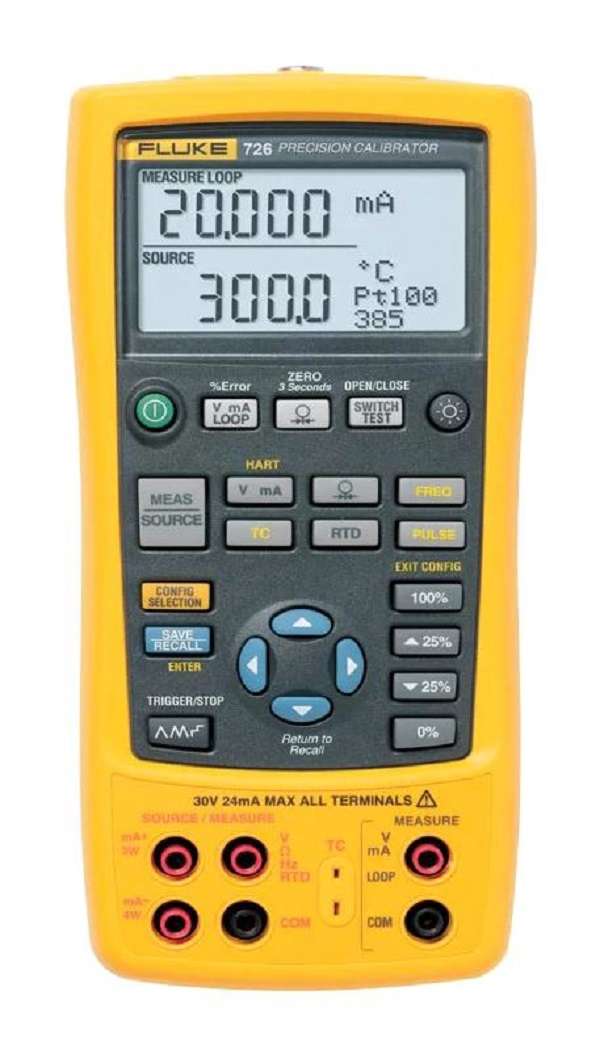 Fluke (FLUKE-726) Calibrator, Current, Frequency, Resistance, Voltage